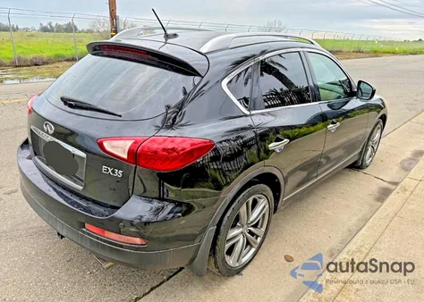 2012 Infiniti Ex35 Base из США, поврежденный, VIN JN1AJ0HP2CM400080